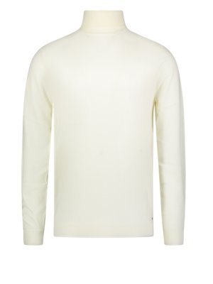 Rollkragenpullover aus Merinowolle