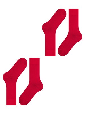2er-Pack Socken HAPPY aus langlebiger Kompakt-Baumwolle