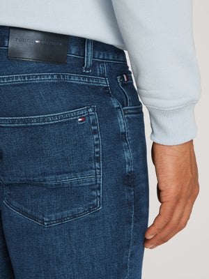 Jeans Denton mit Stretchanteil, Straight Fit