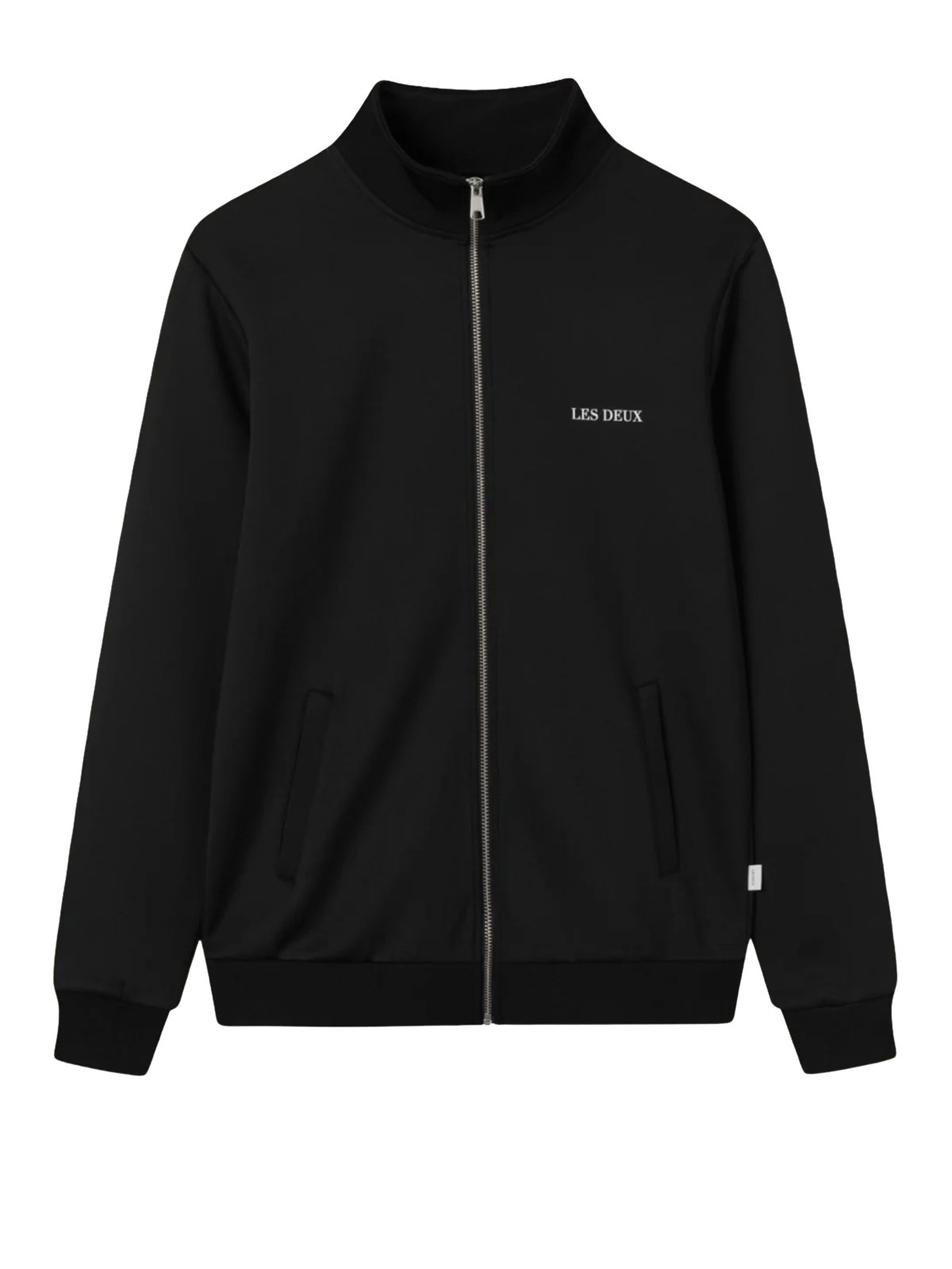 Les Deux Sweatjacke mit Stretchanteil und Label-Schriftzug in L