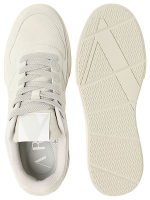 Allrounder -Sneaker aus Verloursleder-Mesh-Mix