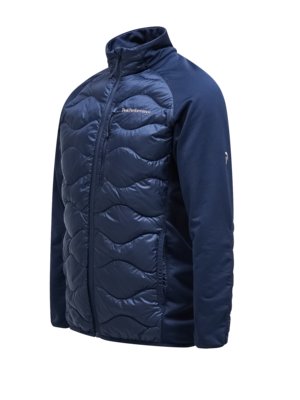 Hybride Steppjacke mit Daunenfüllung und Softshell-Akzenten