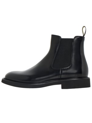 Chelsea Boots aus Glattleder mit rutschfester Gummisohle