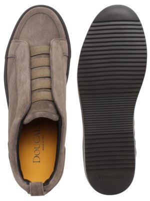 Slip On Sneaker aus weichem Wildleder