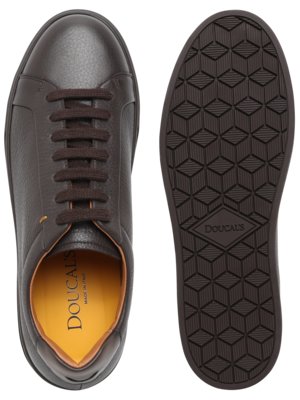 Allrounder-Sneaker aus genarbtem Nappaleder