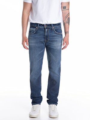 Jeans Grover mit Stretchanteil, Straight Fit