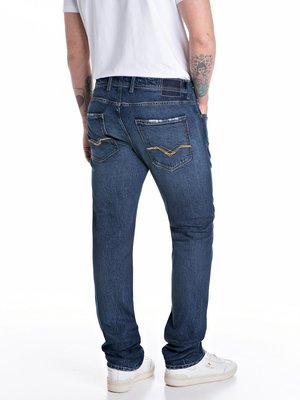 Jeans Grover mit Stretchanteil, Straight Fit