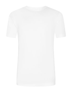 2er Pack Unifarbenes Underwear-T-Shirt