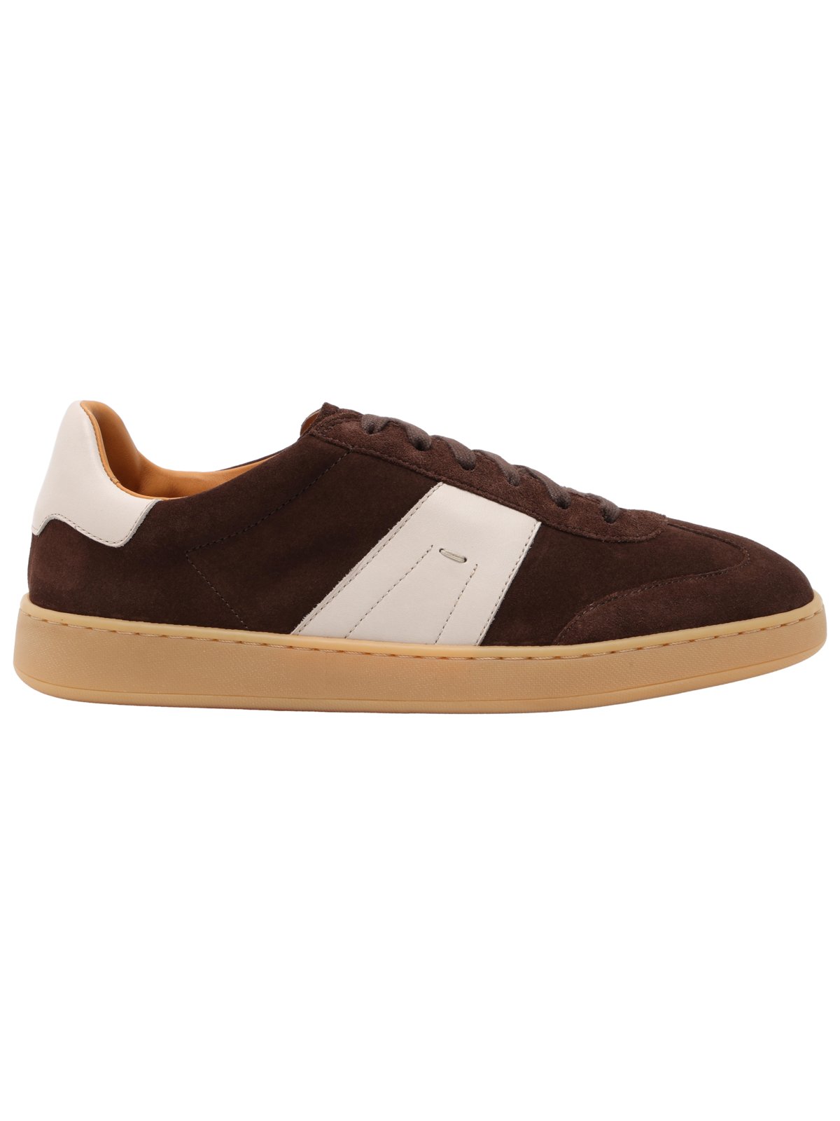 Magnanni Low Top-Sneaker aus Wildleder mit Kontrast-Details in 44