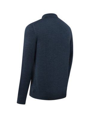 Softer Pullover aus Merinowolle mit Polokragen