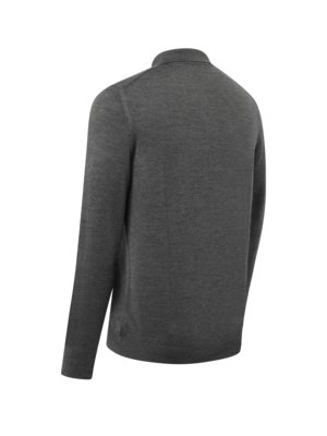 Softer Pullover aus Merinowolle mit Polokragen