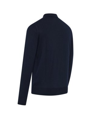 Softer Pullover aus Merinowolle mit Polokragen