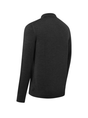 Softer Pullover aus Merinowolle mit Polokragen
