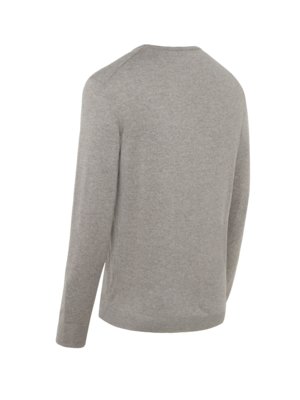 Softer Rundhalspullover aus Merinowolle