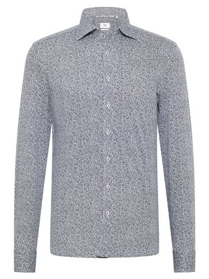 Jerseyhemd in Japanese Knitted-Qualität, Slim Fit