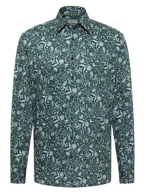 Bügelfreies Hemd mit floralem Print, Comfort Fit