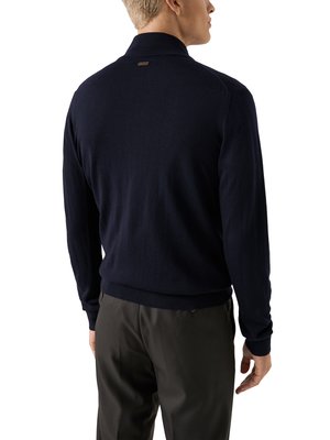 Leichte Strickjacke aus feiner Merinowolle