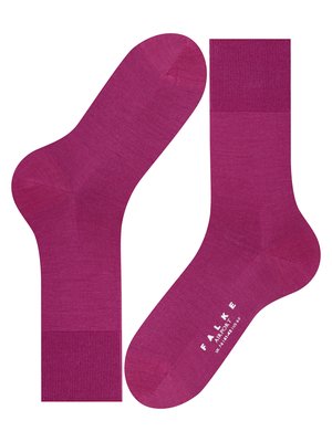 Glatte Socken Airport mit klimaregulierender Merinowolle