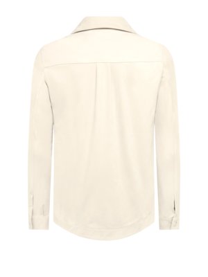 Overshirt aus Stretch-Baumwolle mit Twill-Struktur, Relaxed-Fit
