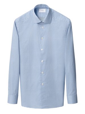 Signature Hemd aus Bio-Baumwoll-Twill, Slim Fit