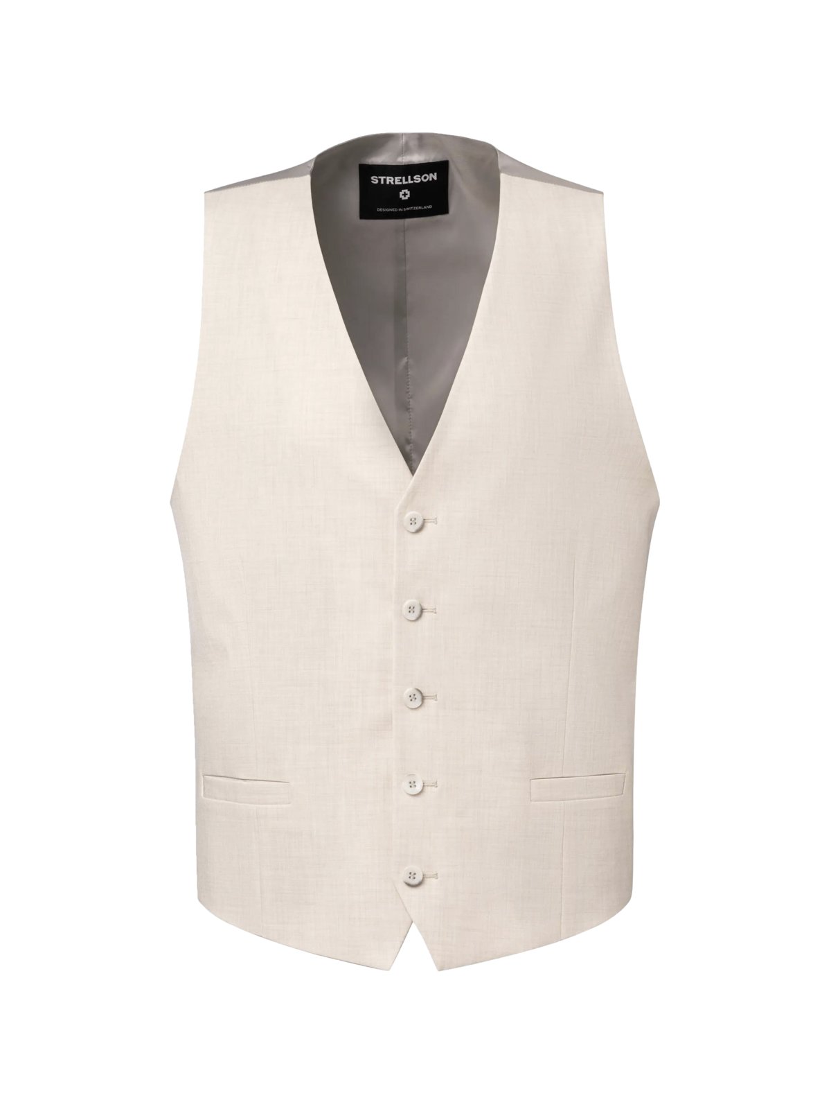 Strellson Jersey-Anzugweste mit Stretchanteil, Slim Fit in 24