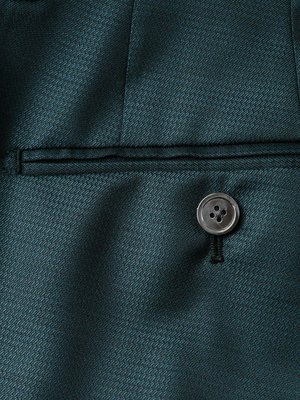 Hochzeits-Anzughose mit feiner Struktur und Stretch, Slim Fit