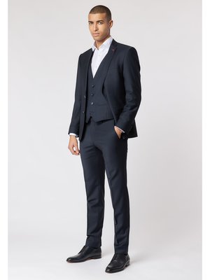 Baukasten-Sakko mit Stretchanteil, Slim Fit
