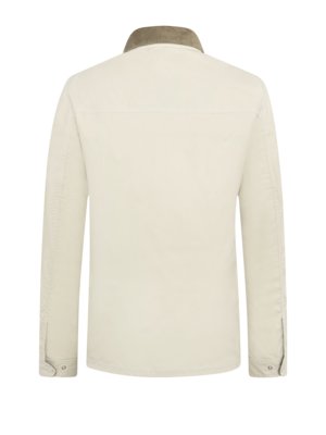 Trocken gewachste Ground Jacke mit Brusttasche