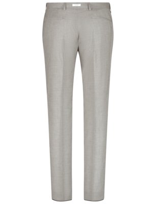 Anzughose aus einem Schurwoll-Mix, Slim Fit