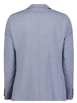 Anzugsakko aus einem Woll-Mix mit Streifen, Slim Fit