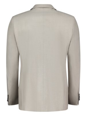 Anzugsakko aus einem Schurwoll-Mix mit Stretch, Slim Fit