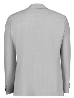 Anzugsakko aus einem Schurwoll-Mix mit Stretch, Slim Fit