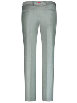 Anzughose aus einem Schurwoll-Mix mit Stretch, Slim Fit