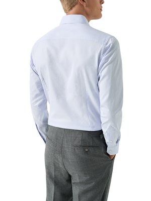 Vollzwirn-Baumwollhemd mit Pepita-Muster, Contemporary Fit