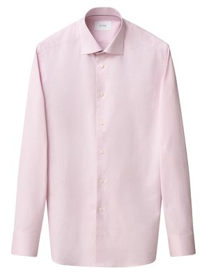 Vollzwirn Baumwollhemd mit Pepita-Muster, Slim Fit