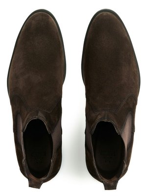 Extraleichte Chelsea-Boots aus Veloursleder mit Variofootbed