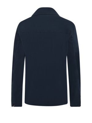 Overshirt aus einem Baumwoll-Leinen-Mischgewebe