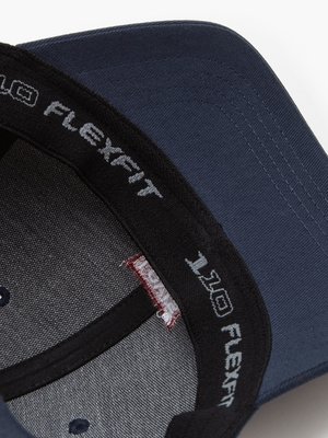 Cap Flexfit aus Baumwolle mit Stretch und Label-Stickerei