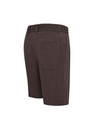 Bermudashorts mit Leinen und Kordelzug