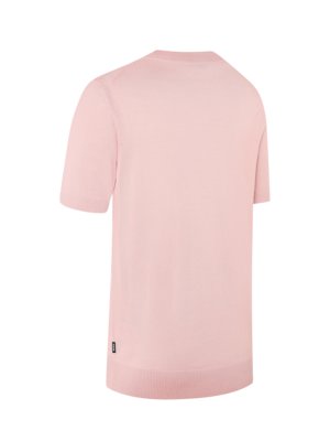 Strick-T-Shirt aus feiner Merinowolle