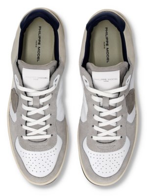 Handgefertigte Sneaker PGAL aus einem Ledermix