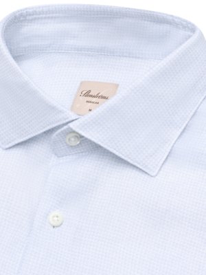 Businesshemd aus einem Leinen-Lyocell-Mix, Regular Fit