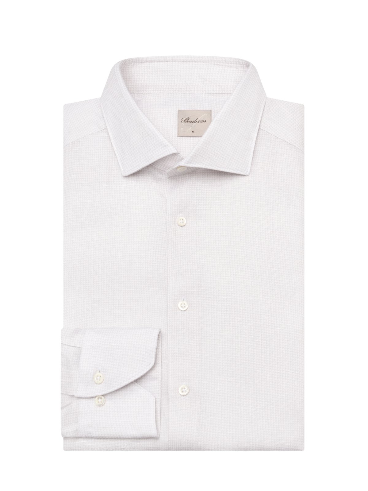 Stenströms Businesshemd aus einem Leinen-Lyocell-Mix, Regular Fit in XL