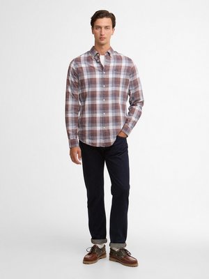 Leichtes Baumwollhemd Hillroad mit Karomuster, Tailored Fit