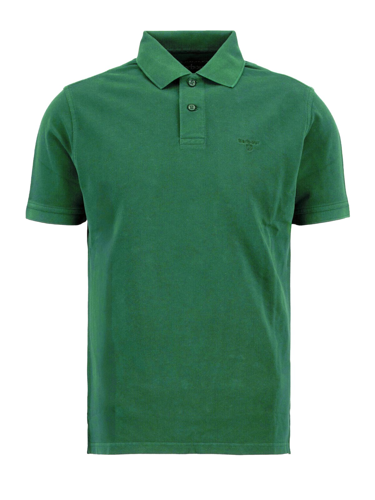 Barbour Piqué-Poloshirt aus Baumwolle mit Label-Schriftzug, Tailored Fit in XL
