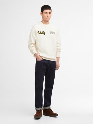 Heavy Sweatshirt mit Frottee-Aufnäher