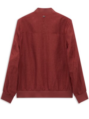Sommerliches Leinen-Blouson mit Zip