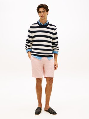 Glatte Bermudashorts Denton mit Stretch-Anteil, Slim Fit
