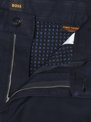 Glatte Chino einem einem elastischem Baumwoll-Mi, Tapered Fit