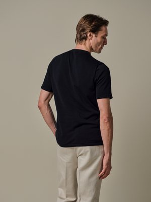 Glattstrick-T-Shirt aus Baumwolle